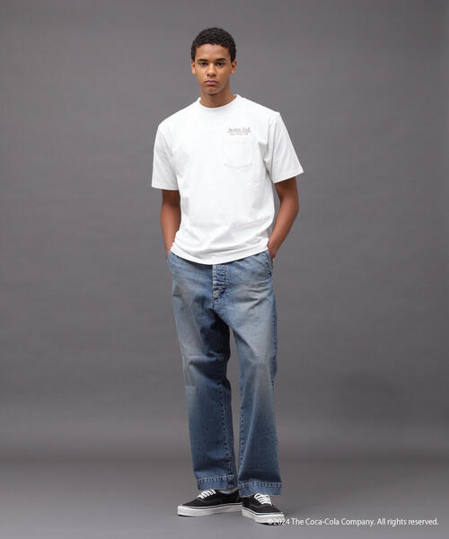 AVIREX(アヴィレックス)の「AVIREX / Coca-Cola 90s POCKET LOGO T-SHIRT(Tシャツ/カットソー・メンズ・ホワイト/ブラック・MEDIUM/LARGE/X-LARGE/XX-LARGE)」の20枚目の写真