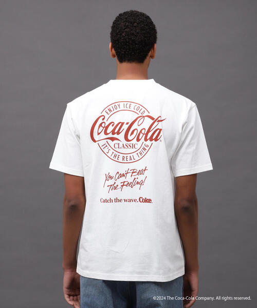 AVIREX（アヴィレックス）の「AVIREX / Coca-Cola 90s POCKET LOGO T