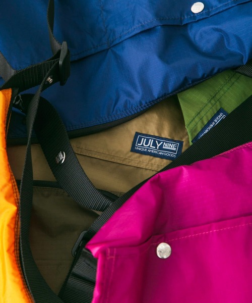 JULY NINE（ジュライナイン）の「『別注』JULY NINE×DOORS　SEQUEL WITH 2POCKET（ショルダーバッグ・メンズ・ブラック/カーキ/チャコールグレー/ブラウン/ピンク/ホワイト/グリーン/オレンジ/ネイビー/ベージュ・ONE）」の19枚目の写真
