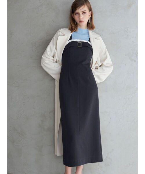 MERCURYDUO（マーキュリーデュオ）の「スパンコールリブニット（ニット/セーター・レディース・レッド/オフホワイト/ライトブルー/ブラック/イエロー・FREE）」の16枚目の写真