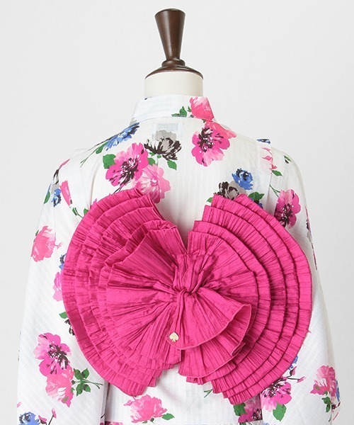 ガールズ ブルーミングフラワー浴衣