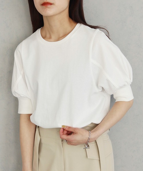 ベストセラー セール】【cheriella】パフスリーブTシャツ（Tシャツ/カットソー トップス