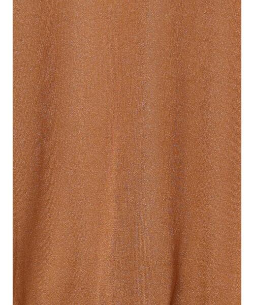 Te chichi(テチチ)の「ボリューム袖Vネックシアーカーディガン(カーディガン/ボレロ・レディース・ブラウン/ブラック/カーキ/グレー・F)」の20枚目の写真