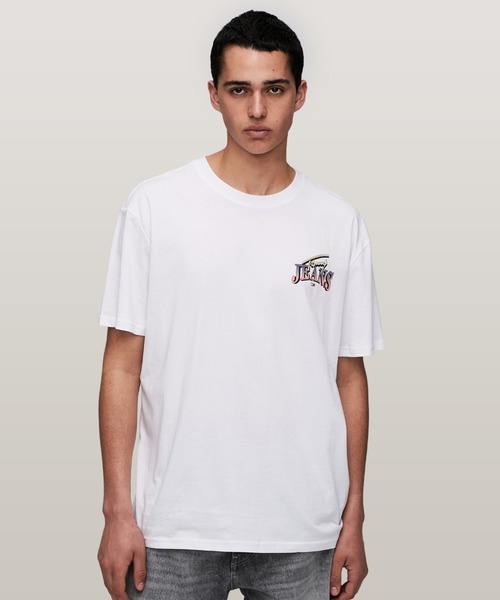 TOMMY HILFIGER（トミーヒルフィガー）の「【NET ViVi掲載】レギュラーダイヤモンドツイストTシャツ（Tシャツ/カットソー・メンズ・ホワイト/ブラック・LARGE/MEDIUM/SMALL/X-LARGE）」の4枚目の写真