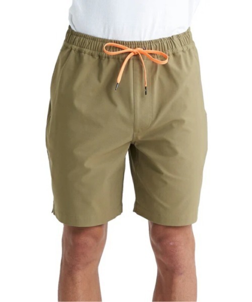 Quiksilver(クイックシルバー)の「JP STANDARD SHORTS/クイックシルバーウエストゴムバギーショーツ(その他パンツ・メンズ・グリーン/カーキ/ブラック・LARGE/X-LARGE/MEDIUM)」の1枚目の写真