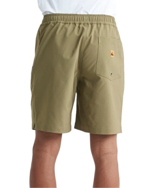 Quiksilver(クイックシルバー)の「JP STANDARD SHORTS/クイックシルバーウエストゴムバギーショーツ(その他パンツ・メンズ・グリーン/カーキ/ブラック・LARGE/X-LARGE/MEDIUM)」の4枚目の写真