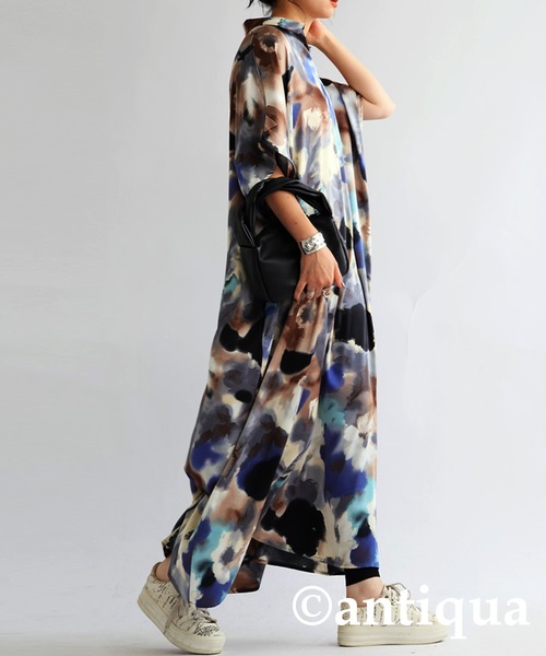 andrea&co 水彩柄ワンピース ANDREA＆Co.（アンドレアアンドコー）オフィシャル通販サイト