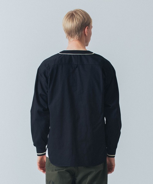 SILAS(サイラス)の「BASEBALL SHIRT(シャツ/ブラウス・メンズ・ブラック/グリーン/ブルー・M/L/XL)」の5枚目の写真