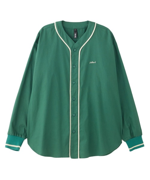 SILAS(サイラス)の「BASEBALL SHIRT(シャツ/ブラウス・メンズ・ブラック/グリーン/ブルー・M/L/XL)」の8枚目の写真