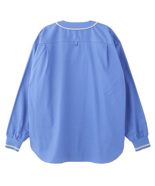 SILAS(サイラス)の「BASEBALL SHIRT(シャツ/ブラウス・メンズ・ブラック/グリーン/ブルー・M/L/XL)」の11枚目の写真