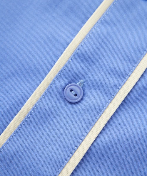 SILAS(サイラス)の「BASEBALL SHIRT(シャツ/ブラウス・メンズ・ブラック/グリーン/ブルー・M/L/XL)」の14枚目の写真