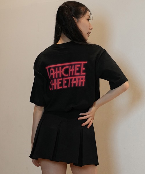 TAHCHEE(ターチー)の「【ムラサキスポーツ限定】TAHCHEE/ターチー 発泡ハートロゴTシャツ ルーズシルエット TC240900-04(Tシャツ/カットソー・レディース・ブラック/ホワイト/オレンジ・L/M)」の12枚目の写真