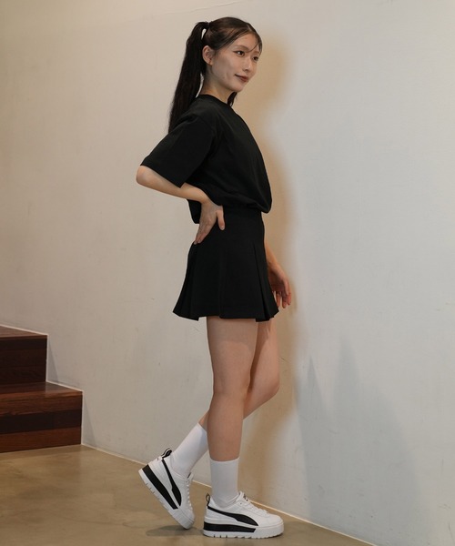 TAHCHEE(ターチー)の「【ムラサキスポーツ限定】TAHCHEE/ターチー 発泡ハートロゴTシャツ ルーズシルエット TC240900-04(Tシャツ/カットソー・レディース・ブラック/ホワイト/オレンジ・L/M)」の14枚目の写真