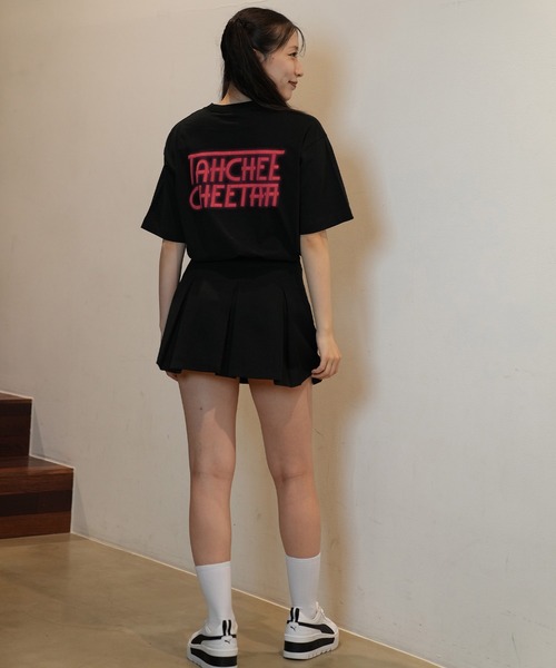 TAHCHEE(ターチー)の「【ムラサキスポーツ限定】TAHCHEE/ターチー 発泡ハートロゴTシャツ ルーズシルエット TC240900-04(Tシャツ/カットソー・レディース・ブラック/ホワイト/オレンジ・L/M)」の15枚目の写真
