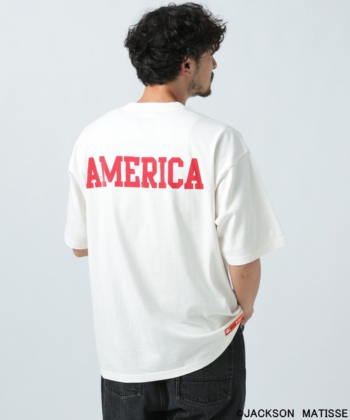 JACKSON MATISSE（ジャクソンマティス）の「【JACKSON MATISSE×BAYFLOW】アソートプリントTシャツ（Tシャツ/カットソー・メンズ・ブラック/ネイビー/ホワイト/グリーン・MEDIUM/LARGE）」の8枚目の写真