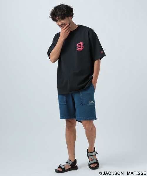 JACKSON MATISSE（ジャクソンマティス）の「【JACKSON MATISSE×BAYFLOW】アソートプリントTシャツ（Tシャツ/カットソー・メンズ・ブラック/ネイビー/ホワイト/グリーン・MEDIUM/LARGE）」の9枚目の写真