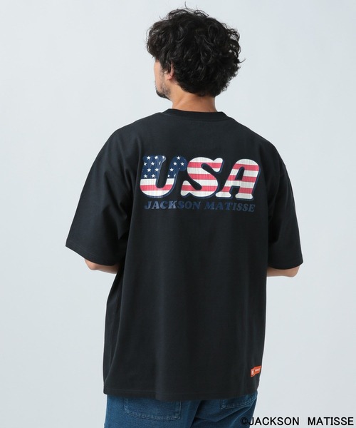 JACKSON MATISSE（ジャクソンマティス）の「【JACKSON MATISSE×BAYFLOW】アソートプリントTシャツ（Tシャツ/カットソー・メンズ・ブラック/ネイビー/ホワイト/グリーン・MEDIUM/LARGE）」の11枚目の写真