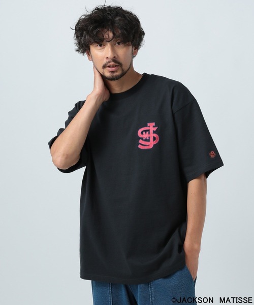JACKSON MATISSE（ジャクソンマティス）の「【JACKSON MATISSE×BAYFLOW】アソートプリントTシャツ（Tシャツ/カットソー・メンズ・ブラック/ネイビー/ホワイト/グリーン・MEDIUM/LARGE）」の12枚目の写真