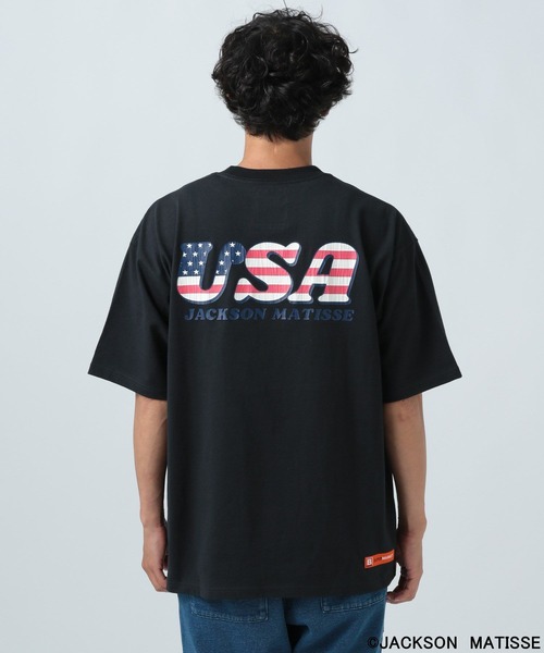 JACKSON MATISSE（ジャクソンマティス）の「【JACKSON MATISSE×BAYFLOW】アソートプリントTシャツ（Tシャツ/カットソー・メンズ・ブラック/ネイビー/ホワイト/グリーン・MEDIUM/LARGE）」の18枚目の写真