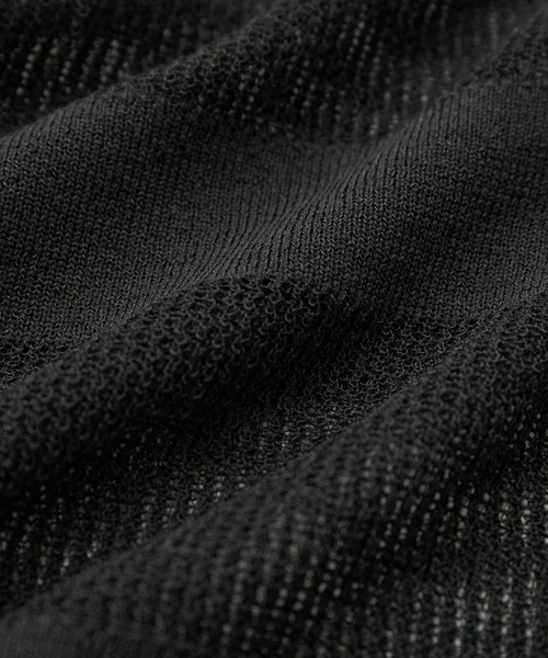 le cercle ADAM ET ROPE'(ルセルクルアダムエロペ)の「【セットアップ対応】ボーダーメッシュキャミワンピース(ワンピース・レディース・ブラック/ダークブラウン/グリーン系その他・FREE)」の21枚目の写真