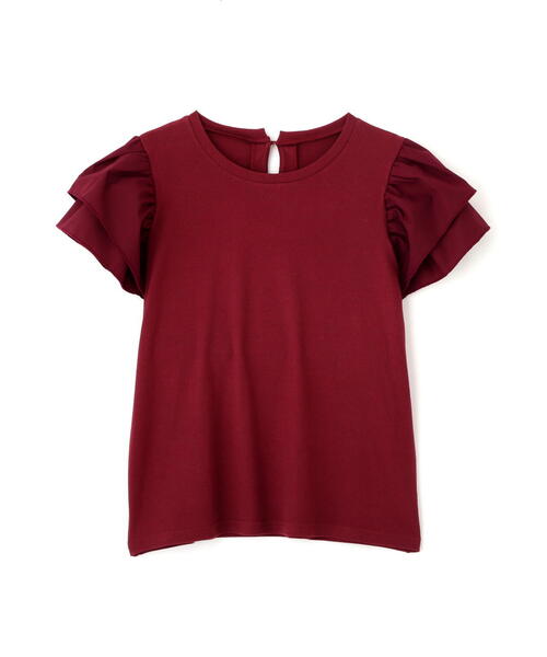 PROPORTION BODY DRESSING（プロポーションボディドレッシング）の「フレアリブカットソー / 1214260704（Tシャツ/カットソー・レディース・ブラック/ボルドー/ブラウン・FREE）」の9枚目の写真