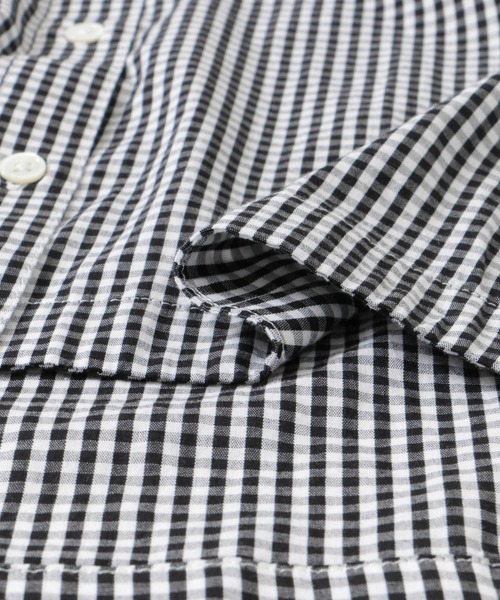 FORK&SPOON（フォークアンドスプーン）の「FORK&SPOON　ドルマン7分袖シャツ（シャツ/ブラウス・レディース・チェック/ブルー系その他/ブラック系その他・1）」の7枚目の写真