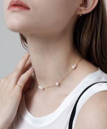 ENOUGH（イナフ）の「『enough』 PearlネックスA（ネックレス）」