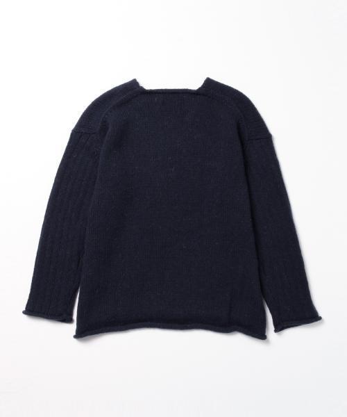Ray BEAMS（レイビームス）の「Ray BEAMS / 3G 袖リブ Vネック（ニット/セーター・レディース・ネイビー/ライトグレー/ベージュ・ONE SIZE）」の16枚目の写真