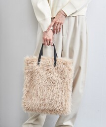 UNITED ARROWS | カーリー フェイクファー トートバッグ(トートバッグ)