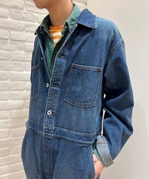 Johnbull（ジョンブル）の「12.5オンスデニムオールインワン（つなぎ