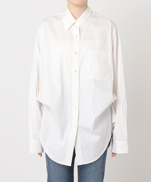 新品plageシャツ セール】《追加》R'IAM ブラウジング シャツ（シャツ/ブラウス