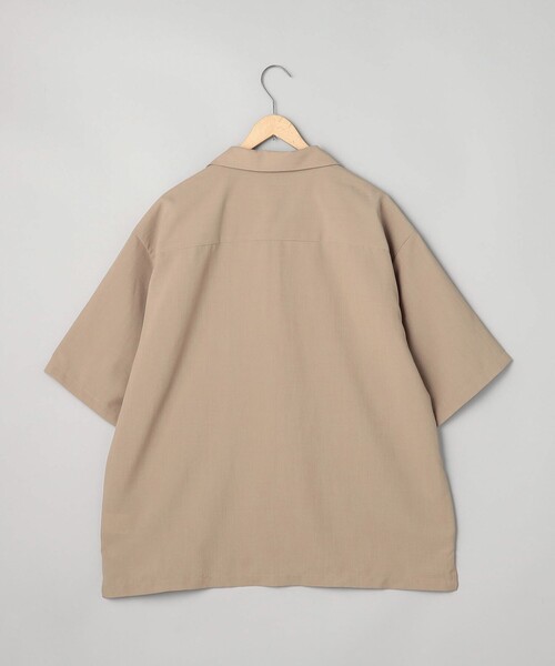 coen(コーエン)の「リネンタッチキューバシャツ(シャツ/ブラウス・メンズ・ブラック/グレー/ベージュ・M/L/XL)」の4枚目の写真