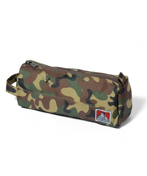 BEN DAVIS（ベンデイビス）の「《BEN DAVIS》 PEN CASE L  ペンケース（ステーショナリー・メンズ・インディゴブルー/ネイビー/カモフラージュ/ストライプ/ブラック/ブラック系その他/ピンクベージュ/サンドベージュ・FREE）」の7枚目の写真