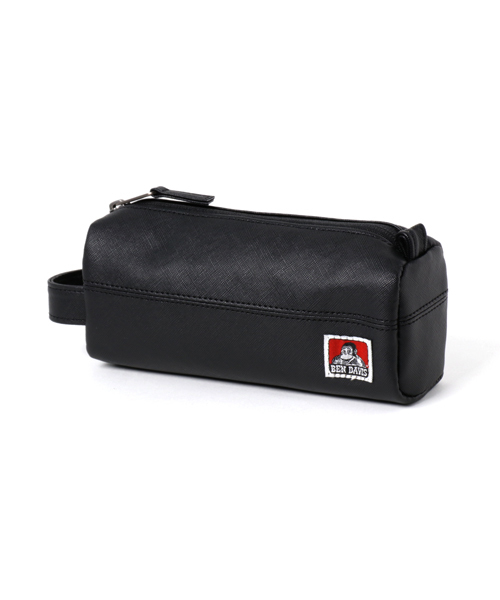 BEN DAVIS（ベンデイビス）の「《BEN DAVIS》 PEN CASE L  ペンケース（ステーショナリー・メンズ・インディゴブルー/ネイビー/カモフラージュ/ストライプ/ブラック/ブラック系その他/ピンクベージュ/サンドベージュ・FREE）」の2枚目の写真