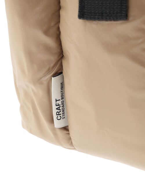 CRAFT STANDARD BOUTIQUE（クラフトスタンダードブティック）の「中綿ドローコードポケットミニショルダー（ショルダーバッグ・レディース・ライトグレー/ブラック/ベージュ・FREE）」の19枚目の写真