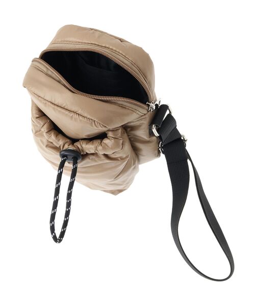 CRAFT STANDARD BOUTIQUE（クラフトスタンダードブティック）の「中綿ドローコードポケットミニショルダー（ショルダーバッグ・レディース・ライトグレー/ブラック/ベージュ・FREE）」の21枚目の写真