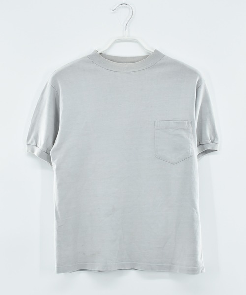 VINTAGE（ヴィンテージ）の「【ヴィンテージ古着】ポケット ハイネック Tシャツ（Tシャツ/カットソー・メンズ・ブルー・MEDIUM）」の9枚目の写真