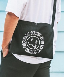mko12183- canvas sacoche (sunsmile) サコッシュ