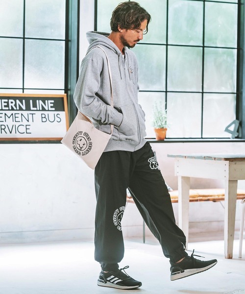 seventy seven(セブンティセブン)の「mko12183- canvas sacoche (sunsmile) サコッシュ(ショルダーバッグ・メンズ・ナチュラル/グレー/ブラック/ネイビー・FREE)」の16枚目の写真
