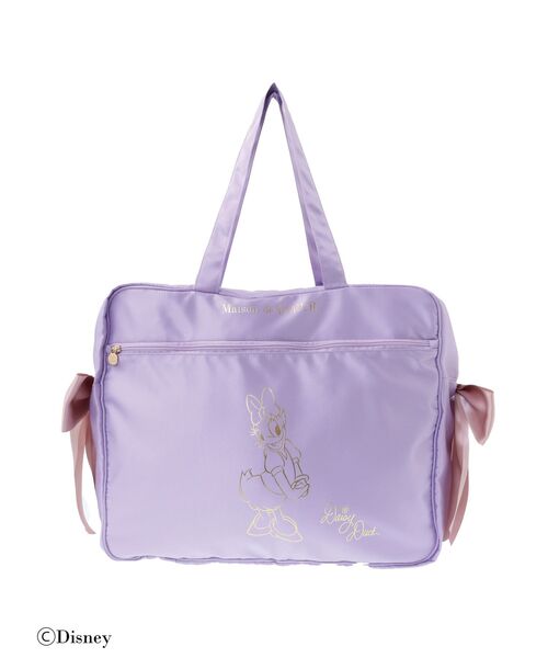 メゾンドフルール ディズニー デイジー キャリーオンバッグ 旅行 ボストンバッグ Daisy Duck/キャリーオンバッグ/Maison de FLEUR（メゾン ド