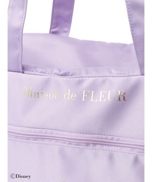 メゾンドフルール ディズニー デイジー キャリーオンバッグ 旅行 ボストンバッグ Daisy Duck/キャリーオンバッグ/Maison de FLEUR（メゾン ド