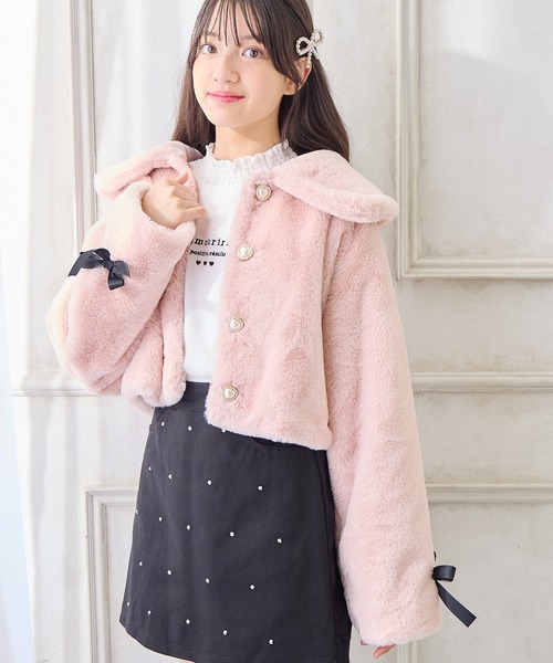 REKNA フェイクファー ブルゾン 𝐧𝐞𝐰 𝐚𝐫𝐫𝐢𝐯𝐚𝐥🎀 𝟏𝟏/𝟐【𝐒𝐚𝐭𝐮𝐫𝐝𝐚𝐲】𝟐𝟎:𝟎𝟎