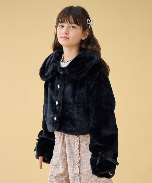 MSGirl ファーブルゾン アウター ブラウン ZOZO MURUA フェイクファー