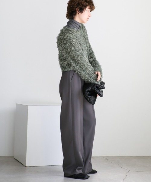 セール】フェザーショートトップス（Tシャツ/カットソー）｜select