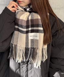 マフラー（ベージュ系・ライン柄）ファッション通販 - ZOZOTOWN