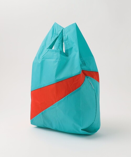 SUSAN BIJL（スーザンベル）の「＜SUSAN BIJL＞ショッピングバッグ M（エコバッグ/サブバッグ・レディース・グレー/ターコイズブルー/ライトピンク/ライラック・FREE）」の20枚目の写真