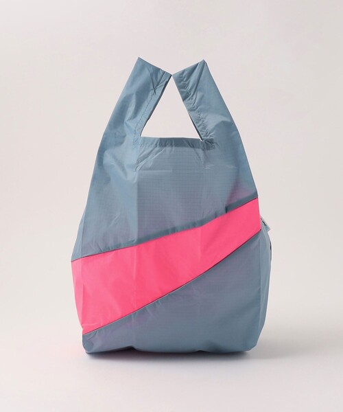 SUSAN BIJL（スーザンベル）の「＜SUSAN BIJL＞ショッピングバッグ M（エコバッグ/サブバッグ・レディース・グレー/ターコイズブルー/ライトピンク/ライラック・FREE）」の14枚目の写真