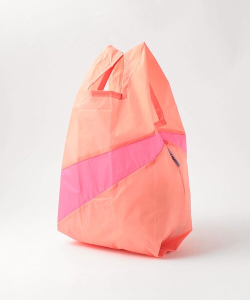 SUSAN BIJL（スーザンベル）の「＜SUSAN BIJL＞ショッピングバッグ M（エコバッグ/サブバッグ・レディース・グレー/ターコイズブルー/ライトピンク/ライラック・FREE）」の8枚目の写真