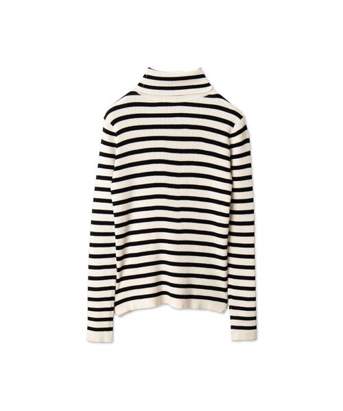 WEGO（ウィゴー）の「WEGO/タートルネックニット（ニット/セーター・レディース・ブラック/ホワイト系その他5/ブルー/ホワイト/レッド・MEDIUM/SMALL）」の11枚目の写真
