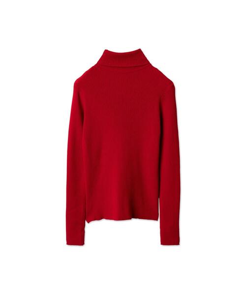 WEGO（ウィゴー）の「WEGO/タートルネックニット（ニット/セーター・レディース・ブラック/ホワイト系その他5/ブルー/ホワイト/レッド・MEDIUM/SMALL）」の15枚目の写真